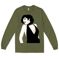 Army Green liza minnelli vexel Long Sleeve Tee - Craftify