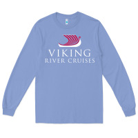 Colony Blue Luxury Cruises-Viking River Long Sleeve Tee - Craftify