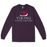 Plum Luxury Cruises-Viking River Long Sleeve Tee - Craftify