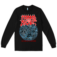 Black Morbid Angel - Altars of Madness Old School US Death Metal Long Sleeve Tee - Craftify