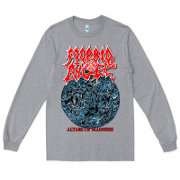 Heather Grey Morbid Angel - Altars of Madness Old School US Death Metal Long Sleeve Tee - Craftify