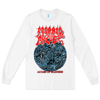 White Morbid Angel - Altars of Madness Old School US Death Metal Long Sleeve Tee - Craftify
