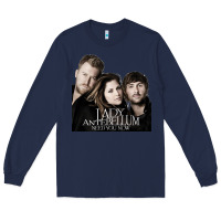 Navy lady antebellum Long Sleeve Tee - Craftify