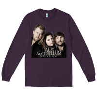 Plum lady antebellum Long Sleeve Tee - Craftify