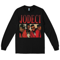 Black JODECI 90S RB FUNK THROWBACK Long Sleeve Tee - Craftify