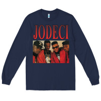 Navy JODECI 90S RB FUNK THROWBACK Long Sleeve Tee - Craftify