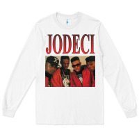 White JODECI 90S RB FUNK THROWBACK Long Sleeve Tee - Craftify