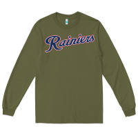 Army Green good | tacoma rainiers | baseball Long Sleeve Tee - Craftify