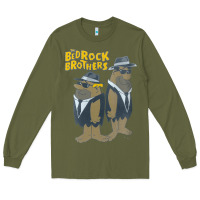 Army Green The Flinstones, The Flinstones art, The Flinstones vintage, The Flinst Long Sleeve Tee - Craftify