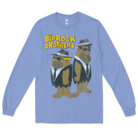 Colony Blue The Flinstones, The Flinstones art, The Flinstones vintage, The Flinst Long Sleeve Tee - Craftify