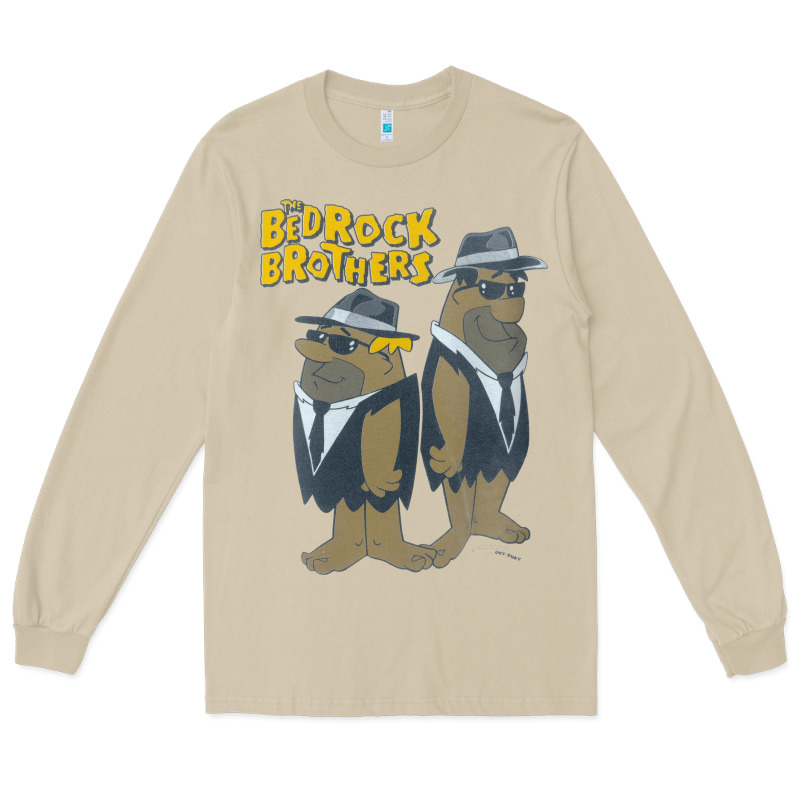The Flinstones, The Flinstones Art, The Flinstones Vintage, The Flinst Long Sleeve Tee by Craftify | Teevron