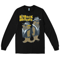 Black The Flinstones, The Flinstones art, The Flinstones vintage, The Flinst Long Sleeve Tee - Craftify