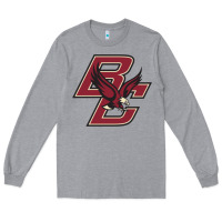 Heather Grey boston college Long Sleeve Tee - Craftify