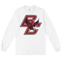 White boston college Long Sleeve Tee - Craftify