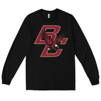 Black boston college Long Sleeve Tee - Craftify
