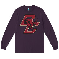 Plum boston college Long Sleeve Tee - Craftify