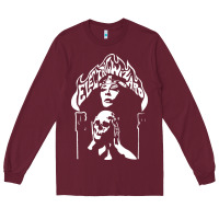 Burgundy Electric Wizard Long Sleeve Tee - Craftify