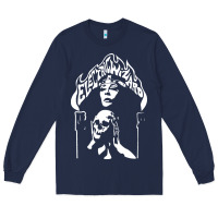 Navy Electric Wizard Long Sleeve Tee - Craftify