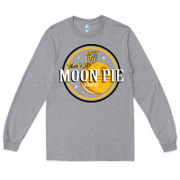 Heather Grey moon pie Long Sleeve Tee - Craftify