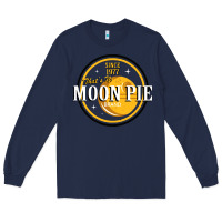 Navy moon pie Long Sleeve Tee - Craftify