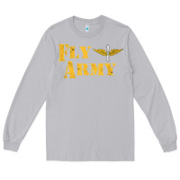 Moon Dust Vintage Fly Army Military Pilot Army Aviation Branch Long Sleeve Tee - Craftify