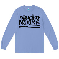 Colony Blue naughty by nature Long Sleeve Tee - Craftify