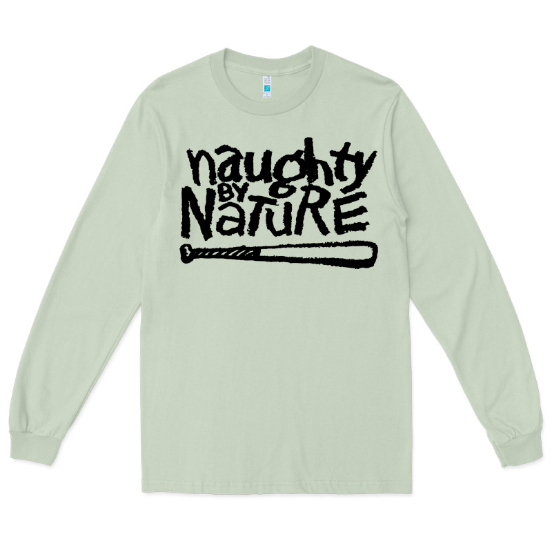Naughty By Nature Long Sleeve Tee by Craftify | Teevron