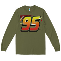 Army Green No 95 McQueen Long Sleeve Tee - Craftify