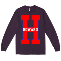 Plum howard letter Long Sleeve Tee - Craftify