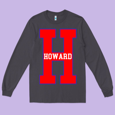Howard Letter Long Sleeve Tee Designed By Craftify