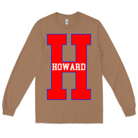 Toasted Coconut howard letter Long Sleeve Tee - Craftify