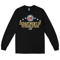 Black department of veterans affairs Long Sleeve Tee - Craftify