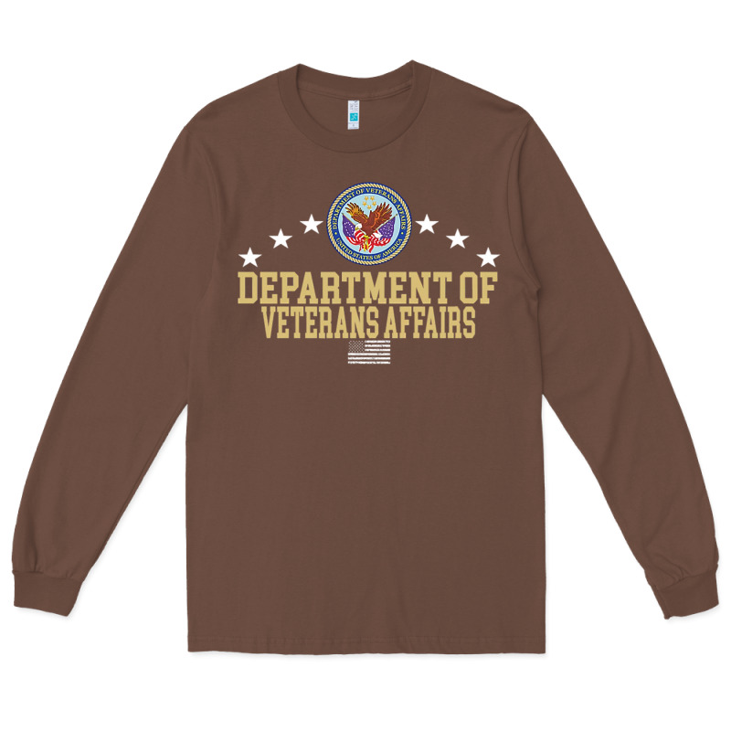 Department Of Veterans Affairs Long Sleeve Tee by Craftify | Teevron