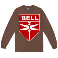 Chestnut Bell Helicopter Textron Aerospace Long Sleeve Tee - Craftify