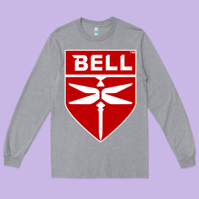 Bell Helicopter Textron Aerospace Long Sleeve Tee Designed By Craftify