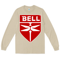Mushroom Bell Helicopter Textron Aerospace Long Sleeve Tee - Craftify