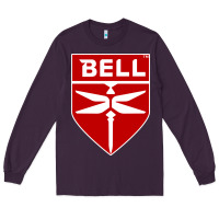 Plum Bell Helicopter Textron Aerospace Long Sleeve Tee - Craftify