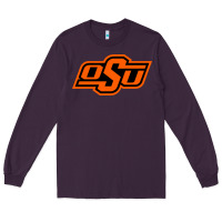 Plum Oklahoma St University Long Sleeve Tee - Craftify