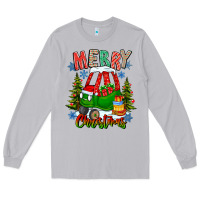 Moon Dust merry christmas car Long Sleeve Tee - CowhideDigitalArt