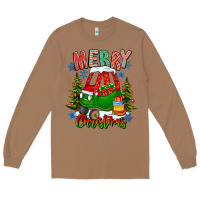 Toasted Coconut merry christmas car Long Sleeve Tee - CowhideDigitalArt