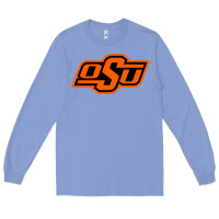 Colony Blue Oklahoma St University Long Sleeve Tee - Craftify