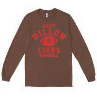 Chestnut Friday Night Lights East Dillon Lions Football Jersey Long Sleeve Tee - Craftify