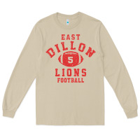 Mushroom Friday Night Lights East Dillon Lions Football Jersey Long Sleeve Tee - Craftify