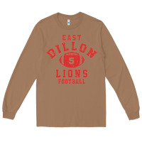 Toasted Coconut Friday Night Lights East Dillon Lions Football Jersey Long Sleeve Tee - Craftify