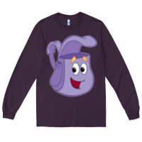 Plum dora the backpack   1 Long Sleeve Tee - Craftify