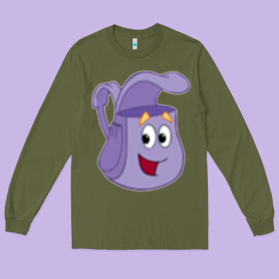 Dora The Backpack   1 Long Sleeve Tee Designed By Craftify