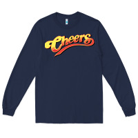 Navy Cheers Tv Show Long Sleeve Tee - Craftify