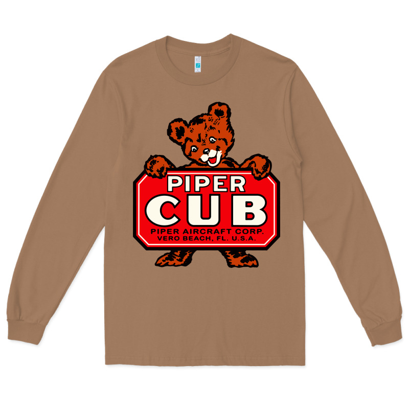 #piper Aircraft Corp Long Sleeve Tee by Craftify | Teevron