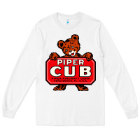 White #piper aircraft corp Long Sleeve Tee - Craftify
