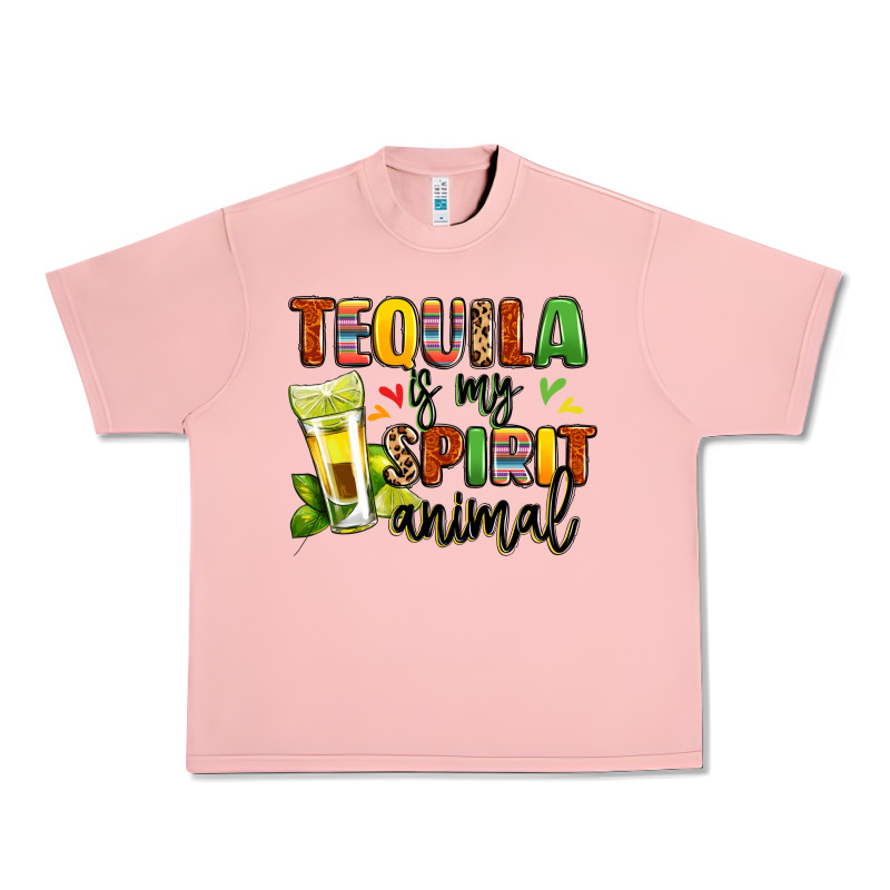 Tequila Is My Spirit Animal Urban Heavy Tee by LillyAllenDesigns | Teevron